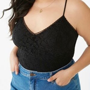 Lace Forever21 bodysuit!